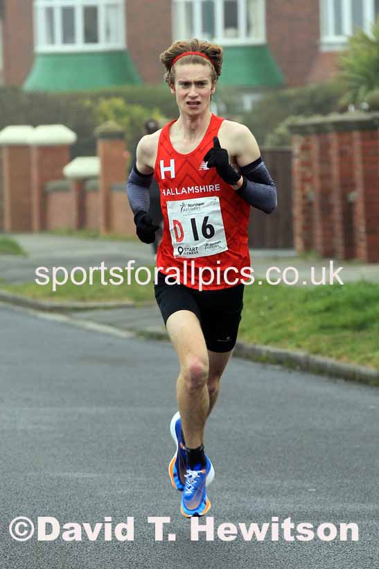Senior mens 12 Stage 2023 Northern Mens 12 stage and Womens 6 Stage Relays and Young Athletes, Redcar. Photo: David T. Hewitson/Sports for All Pics